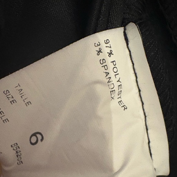 Elegant Black A-Line Women's Skirt - Picture 3 of 3